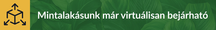 Mintalakásunk már virtuálisan bejárható