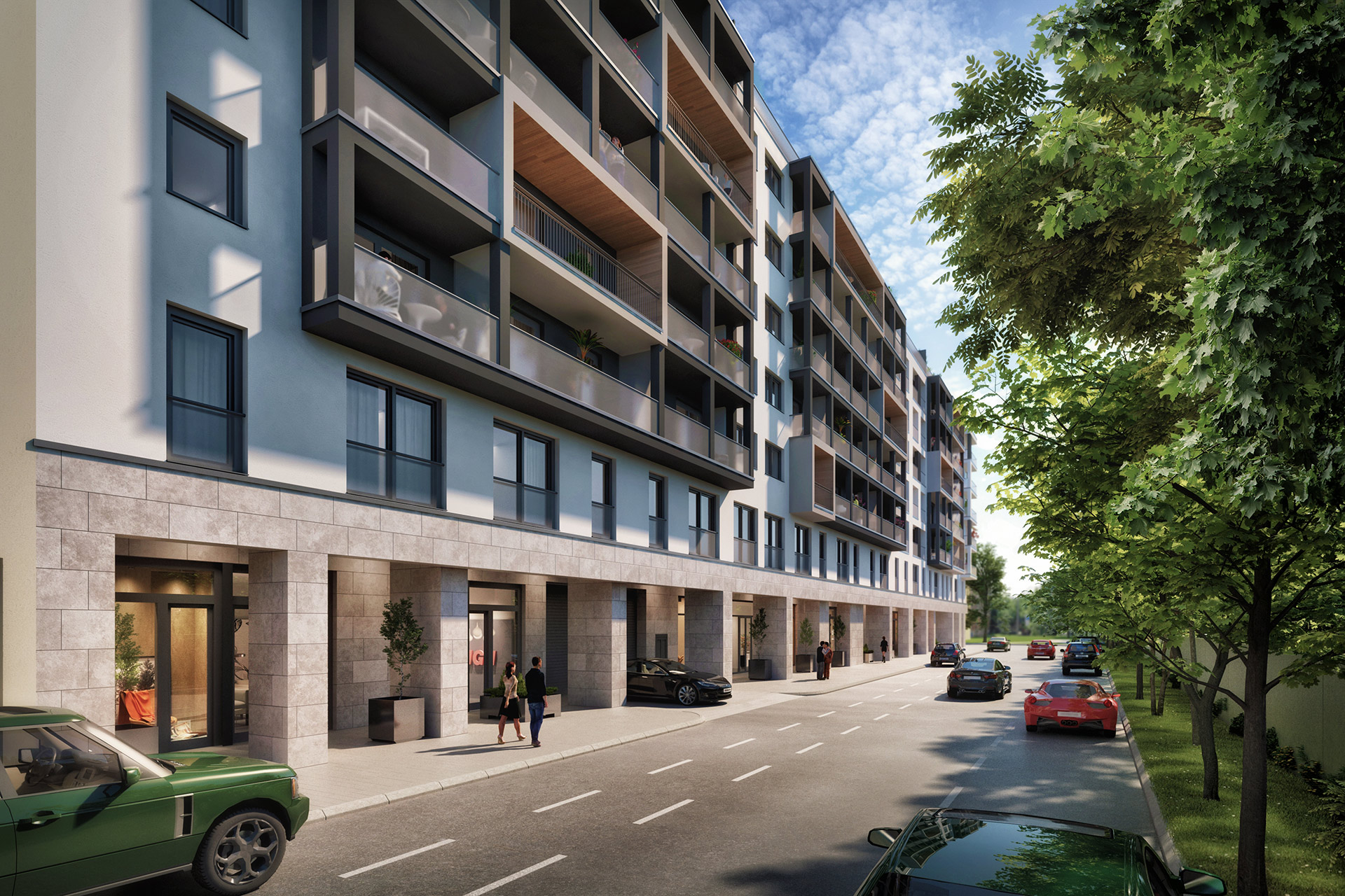 Westside Residence shops